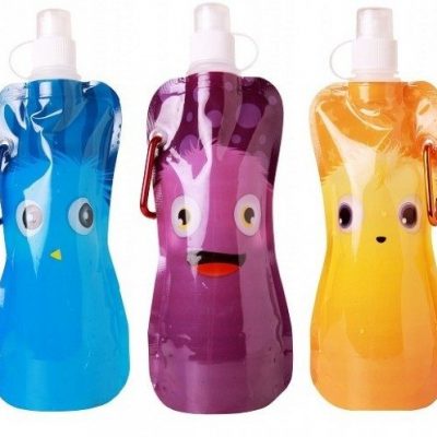 3-Pack: Monster BPA Free 16oz Collapsible Water Bottle With Carabiner Clip Just $4.99 Down From $29.99! Ships FREE!