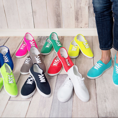 Women’s Canvas Shoe Only $16.95! Ships FREE!