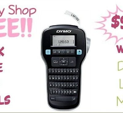 DYMO Hand Held Label Maker $9.99! (reg. $41)