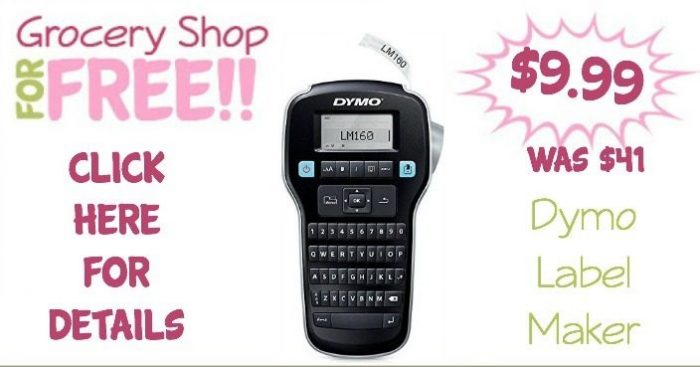 DYMO Hand Held Label Maker $9.99! (reg. $41)