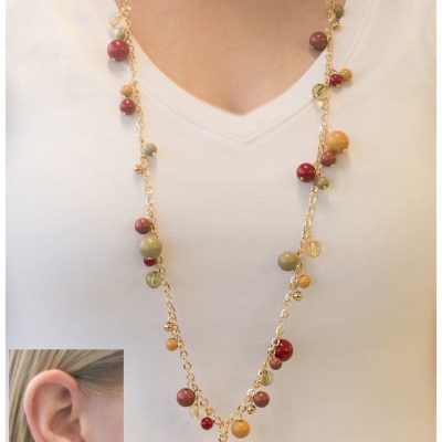Get Down To Business Necklace & Earrings Only $5!