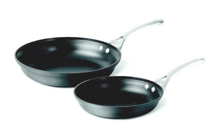 Calphalon Contemporary Nonstick Cookware, Omelette Pan Set Was $165 Now Only $49.95!