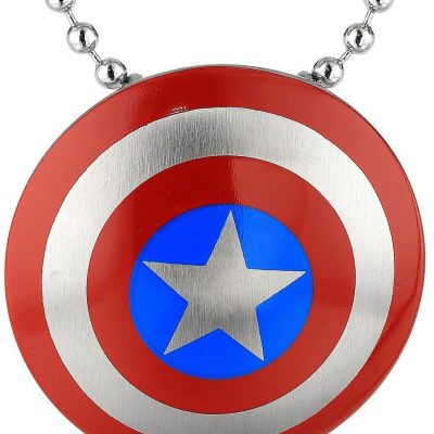 Marvel Comics Unisex Captain America Necklace Just $21.24!