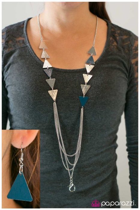 Career Woman Necklace/Lanyard And Earrings Just $5!