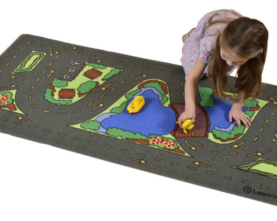 Learning Carpets Drive Around The Park, 27 x 60″ Just $12.71 Down From $30!