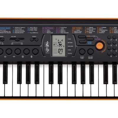 Casio 44 Key Mini Keyboard, Orange Was $70 Now Only $39.99!