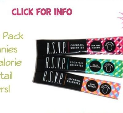 FREE Sample Pack of Skinnies Zero-Calorie Cocktail Mixers!