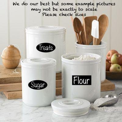 40 Chalkboard Labels in Ovals and Rectangles Just $10.95!