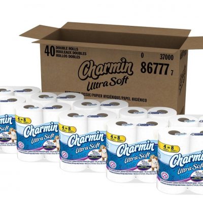 Charmin Ultra Soft 10 Packs of 4 Double Rolls Just $18.87