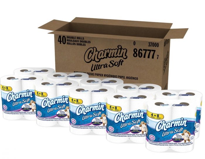 Charmin Ultra Soft 10 Packs of 4 Double Rolls On $18.87 Today Only #HappyPrimeDay!