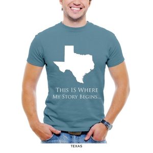 "This Is Where My Story Begins" State Tee Only $16 Shipped!