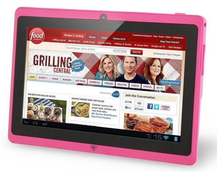 Chromo Inc 7" Tablet Google Android 4.4 Pink Only $37.99! (Reg. $170!)