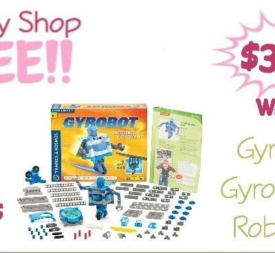 Gyrobot-Gyroscopic Robot Kit Only $30.99! (Reg. $50)