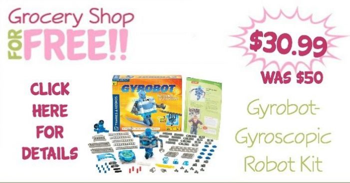 Gyrobot-Gyroscopic Robot Kit Only $30.99! (Reg. $50)
