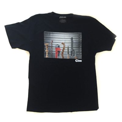 Clue Murder Weapon Line Up Shirt Just $7.99! Ship FREE!