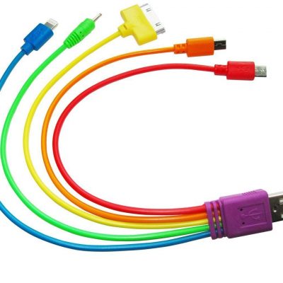 10-inch 5 in 1 Color USB Cable Only $4.99! (Reg. $20)