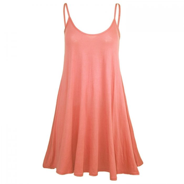 Sleeveless Strappy Swing Dress Just $8.05! Ships FREE!