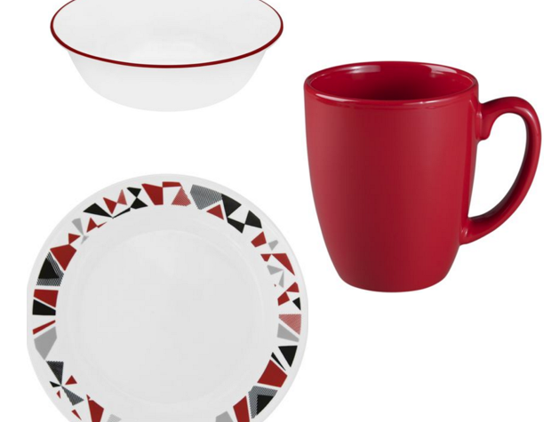 Corelle 12 Pc Open Stock Snack Set Just $29.88!