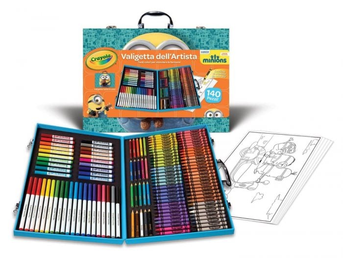 Minions Crayola Inspiration Art Case - Was $34 Now Only $19.97!