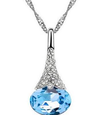 Crystal Drop Pendant Just $2.85 + FREE Shipping!