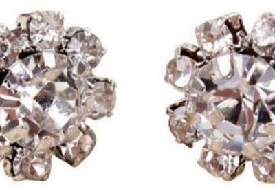 Crystal Flower Stud Earrings Only $2.05 SHIPPED!