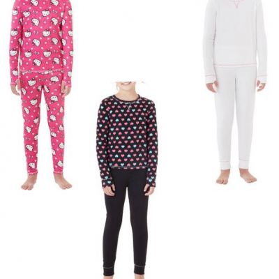 Girls’ Cuddl Duds Sets Only $3!  (Reg. $10)!