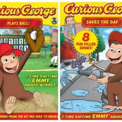 Curious George DVDs Just $5 Each!