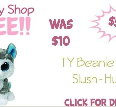 TY Beanie Boos - Slush - Husky Only $5.99! (Reg. $10)