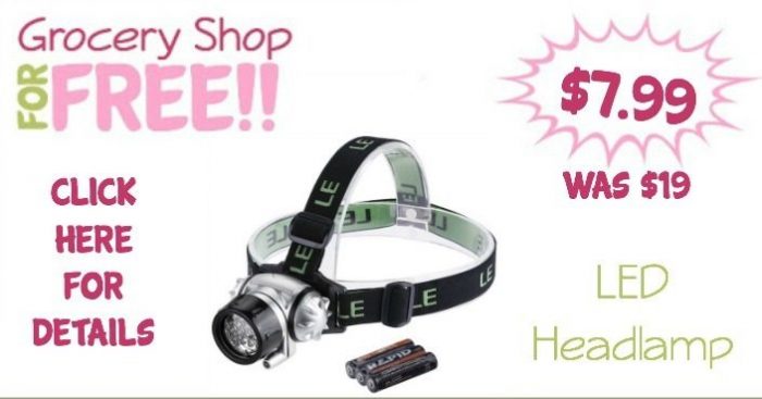 LED Headlamp For Hiking, Running & More Just $7.99! (reg. $19)