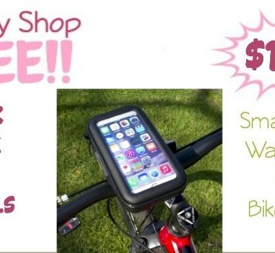 Smartphone Waterproof Case Bike Mount Only $12.99!