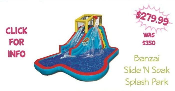 Banzai Slide 'N Soak Splash Park Just $279.99! (Down From $350!)