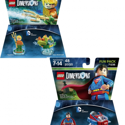 DC Superman or Aquaman Fun Pack – LEGO Dimensions Only $8.49 Each! (Reg. $15)