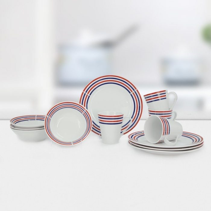 Porcelain Dinner Set Service For 4 Only $19.99!