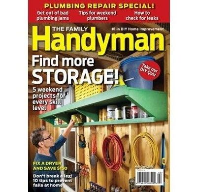The Family Handyman 1 Year Subscription Only $6.99!