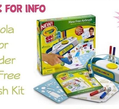 Crayola Color Wonder Mess-Free Airbrush Kit Just $5! (Was $20)