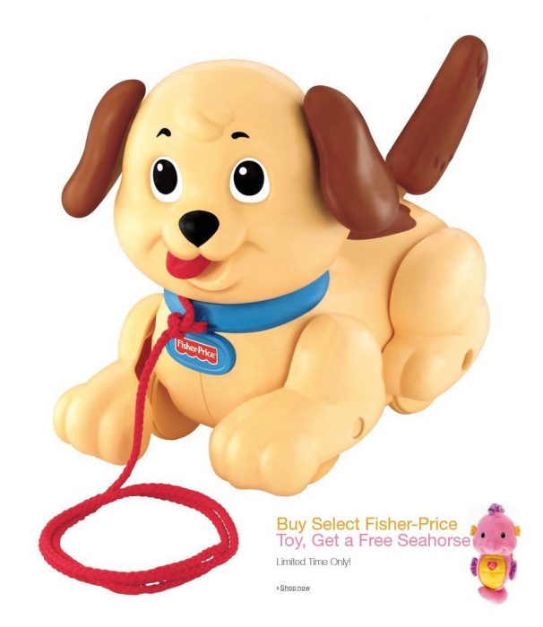 Get FREE Pink Glow Seahorse With Select Fisher-Price Toy!