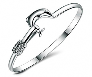Dolphin Bangle Bracelet Only $4.99!