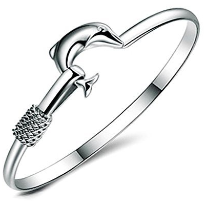 Dolphin Bangle Bracelet Only $4.99!