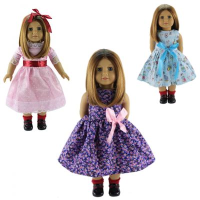 Handmade Dresses For 18” American Girl Only $7.99 Plus FREE Shipping!