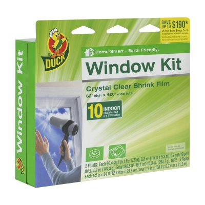 Duck Brand 10-Window Shrink Film Insulator Kit Only $9.84 (Reg. $20!)