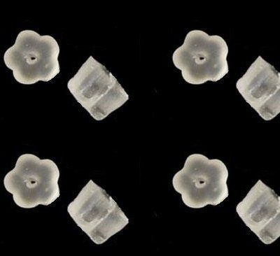 100 Rubber Style Earring Backs Only $0.80 + FREE Shipping!