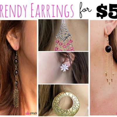 5 Trendy Earrings For $5!