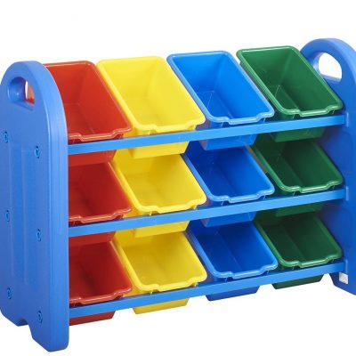 ECR4Kids 3-Tier Toy Storage Organizer with 12 Bins Was $100 Now Only $54.99!