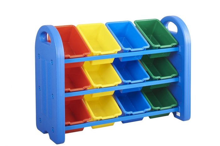 ECR4Kids 3-Tier Toy Storage Organizer with 12 Bins Was $100 Now Only $54.99!
