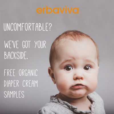 FREE Erbaviva Organic Diaper Cream Sample!