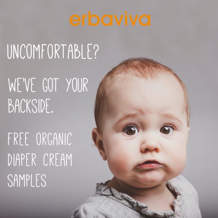 FREE Erbaviva Organic Diaper Cream Sample!