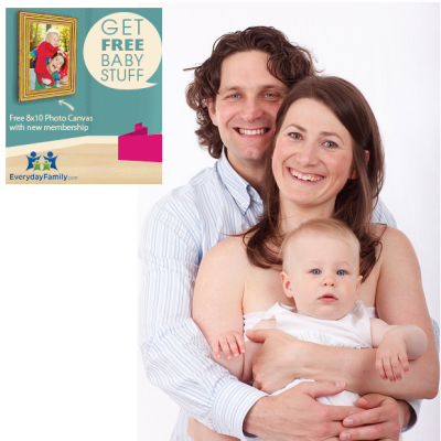 FREE 8 X 10 Photo Canvas From EverydayFamily!