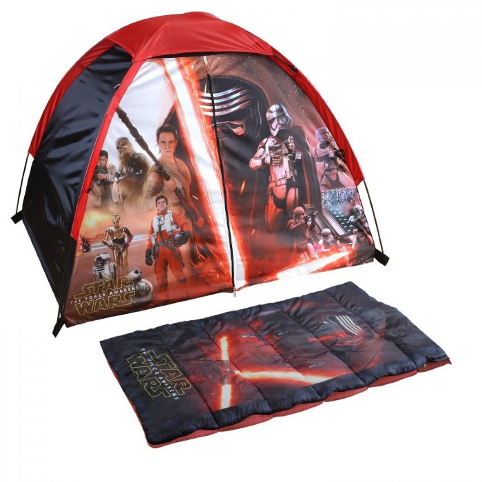 Exxel Star Wars Discovery Kit (Tent & Sleeping Bag) Only $15.46! (Reg. $42)