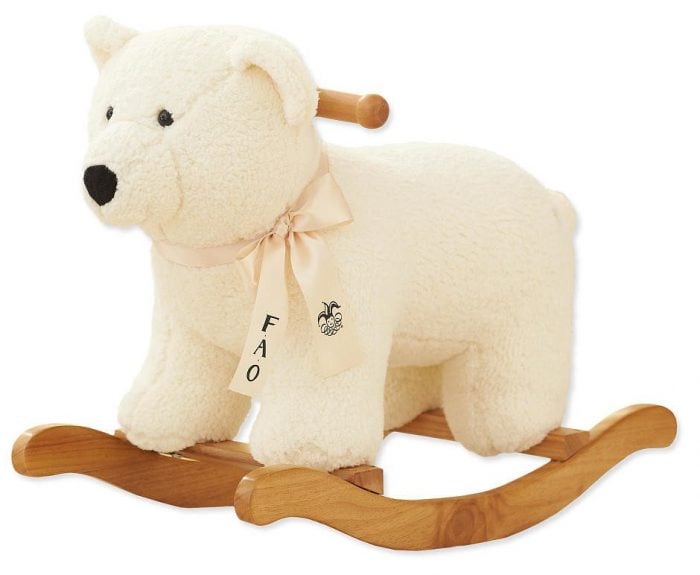FAO Schwarz Polar Bear Rocker Just $32.48! (Reg. $130!)