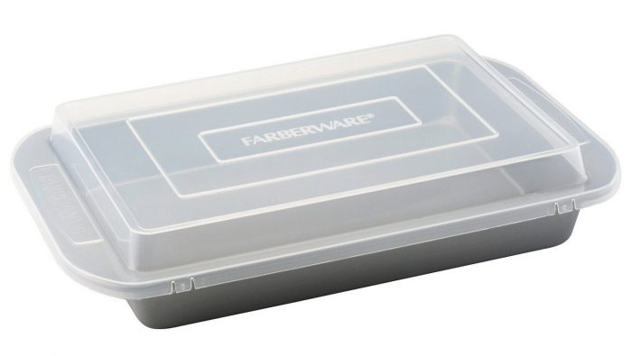 Prime Exclusive! Farberware Nonstick Bakeware 9" X 13" Cake Pan With Lid Just $9.62!